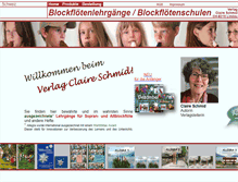 Tablet Screenshot of blockfloetenlehrgang.ch